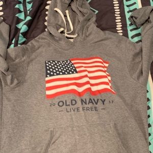 Lightly worn old navy hoodie XL
